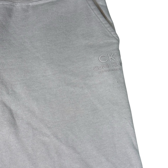 Calvin Klein Performance Women‘s  Tapered Sweat Pants L Pink Drawstrings - Picture 2 of 5